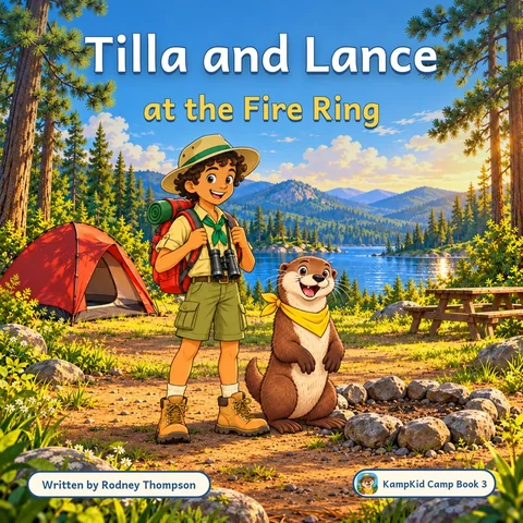 Cover of Tilla and Lance at the Fire Ring